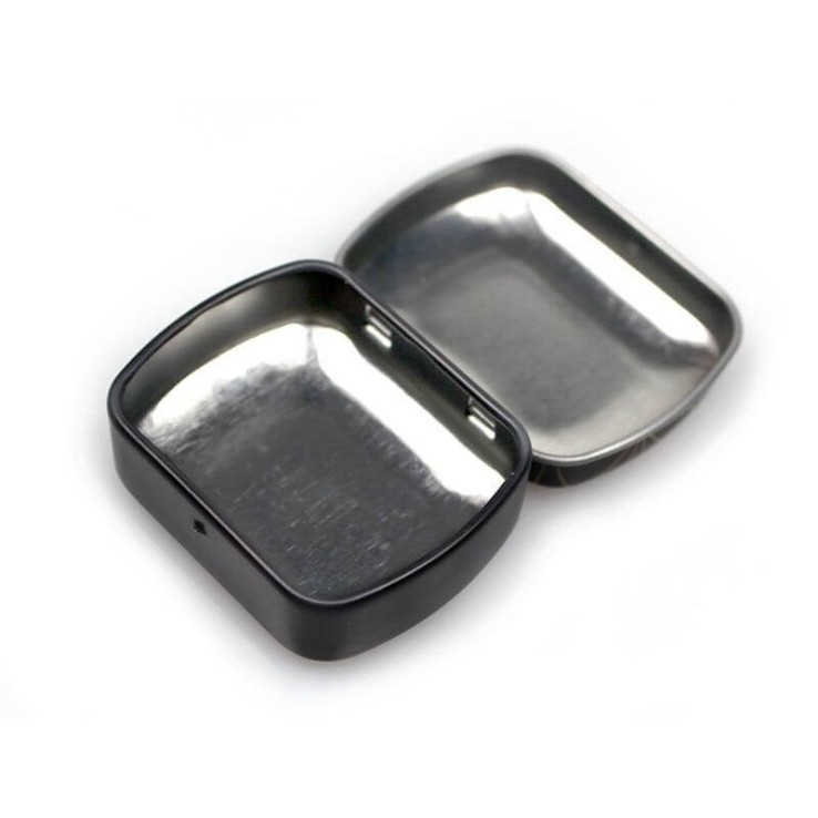 Metal box for nibs Metal box for nibs