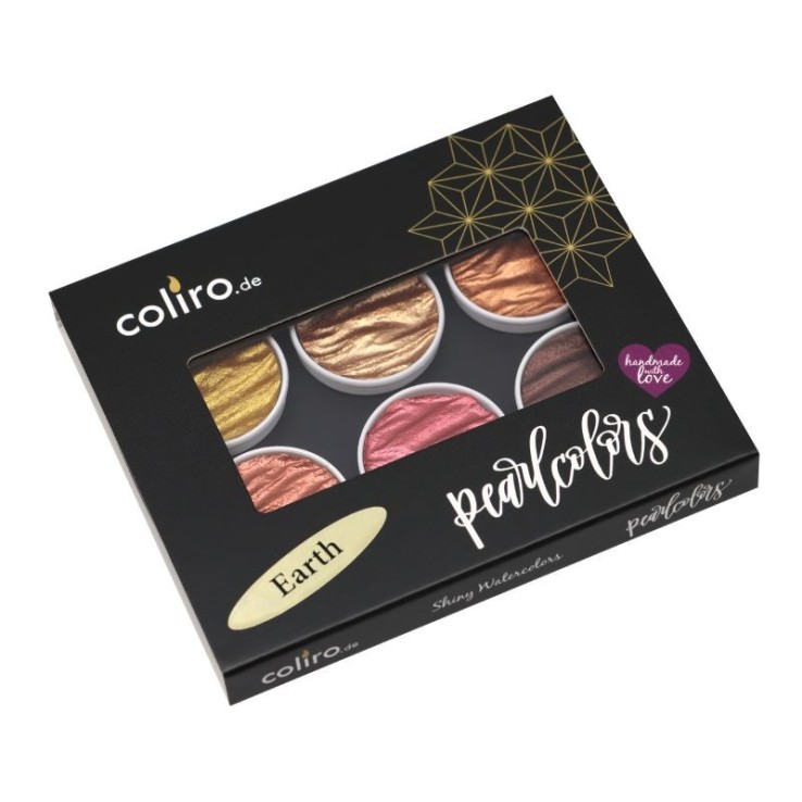 Coliro Pearlcolors - Earth (metall låda) Coliro Pearlcolors - Earth (metall låda)