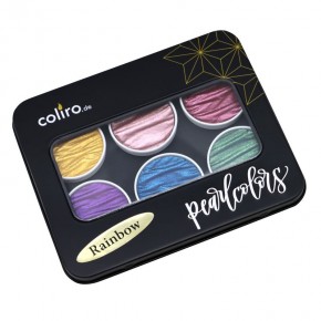 Coliro Pearlcolors - Rainbow (metallilaatikko)
