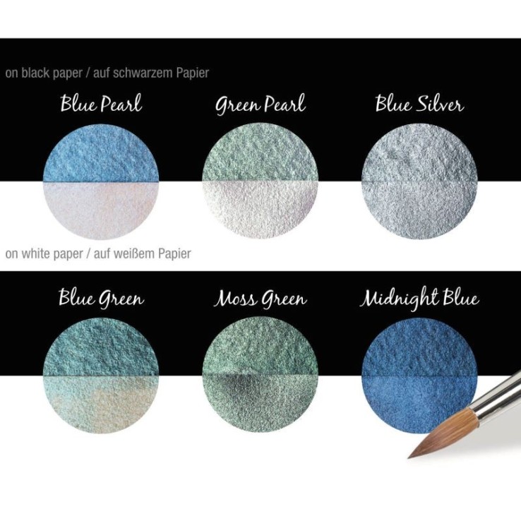 Coliro Pearlcolors - Ocean (metalen doos) Coliro Pearlcolors - Ocean (metalen doos)
