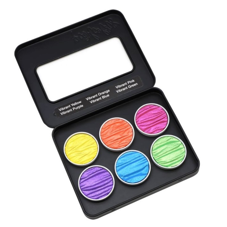 Coliro Pearlcolors - Vibrant (metalen doos) Coliro Pearlcolors - Vibrant (metalen doos)
