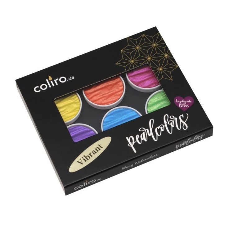 Coliro Pearlcolors - Vibrant (metalen doos) Coliro Pearlcolors - Vibrant (metalen doos)