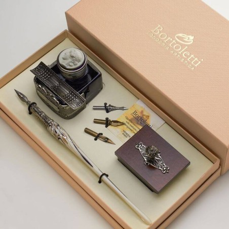 Glas pen kalligrafi skrivebordssæt - Priuli