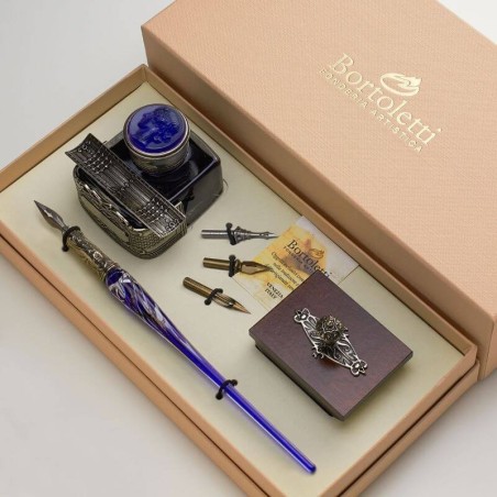 Glas Kalligraphie Stift Schreibtisch Set - Priuli