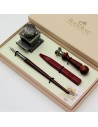 Wooden pen and wax seal set - Todaro