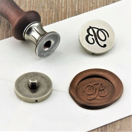 Houten pen en lakzegel set - Todaro