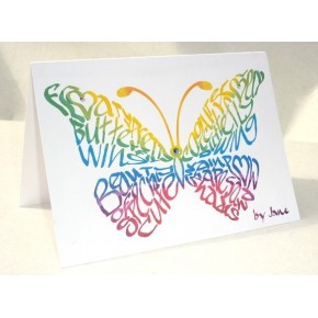 Arcobaleno Farfalla Carta