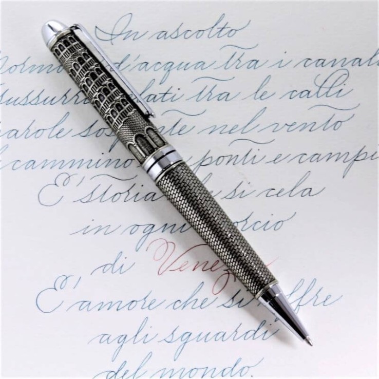 Bortoletti Contarini ballpoint pen in bronze