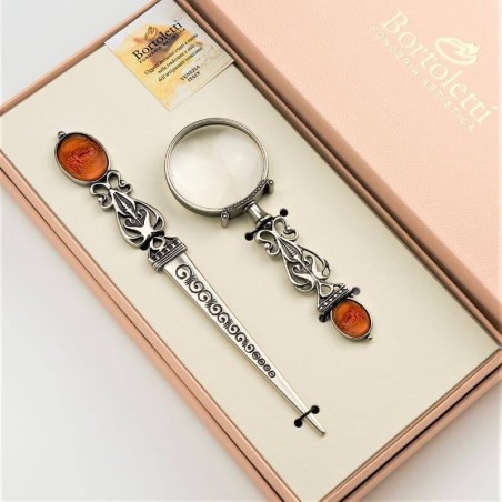 Magnifying Glass & Letter Opener - Dandalo