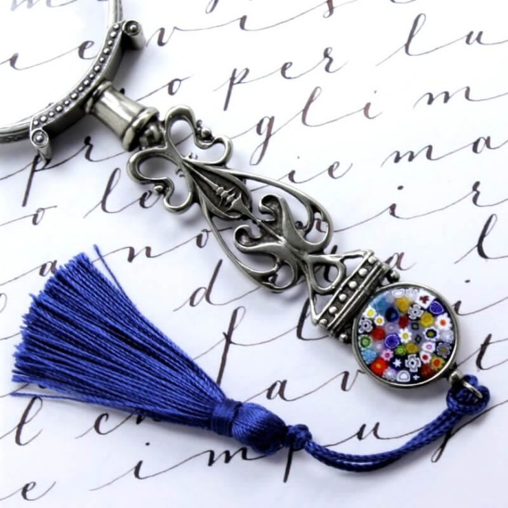 Close-up of murrina detail on Bortoletti Canal magnifying glass