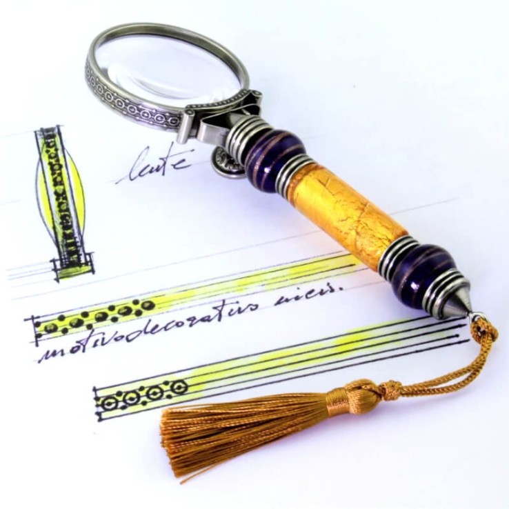 Lupe - Blattgold - Casanova Lupe - Blattgold - Casanova