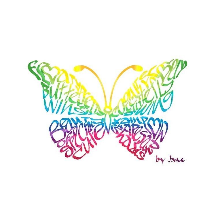 Mariposa del arco iris