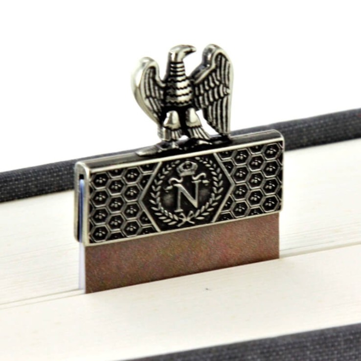 Bortoletti Napoleon Bookmark Bronze Detail Close-up
