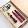 Bortoletti Rezzonico Wax Seal Stamp Set met houten handvat