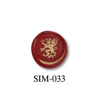 Bortoletti Griffin Venetië 22 mm Wax Seal Stempel