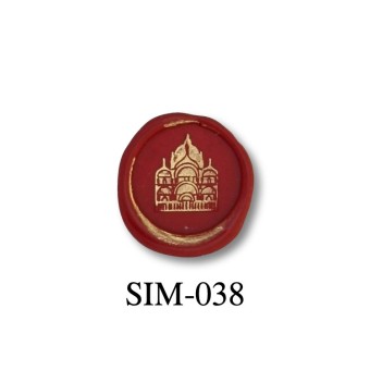 Bortoletti Griffin Venetië 22 mm Wax Seal Stempel 2