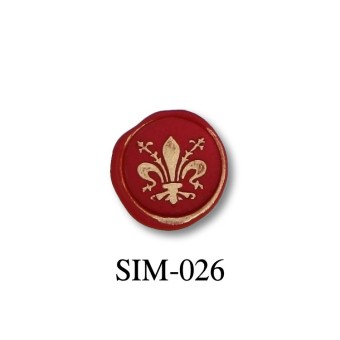 Bortoletti Lilje 22 mm voks forseglingsstempel