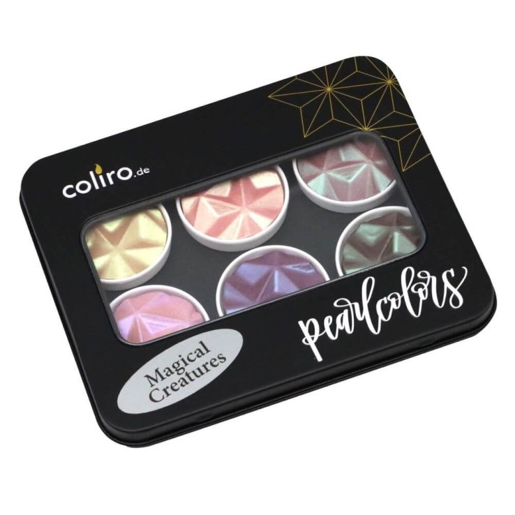 Coliro Pearlcolors - Magiske væsener (Metalboks) Coliro Pearlcolors - Magiske væsener (Metalboks)