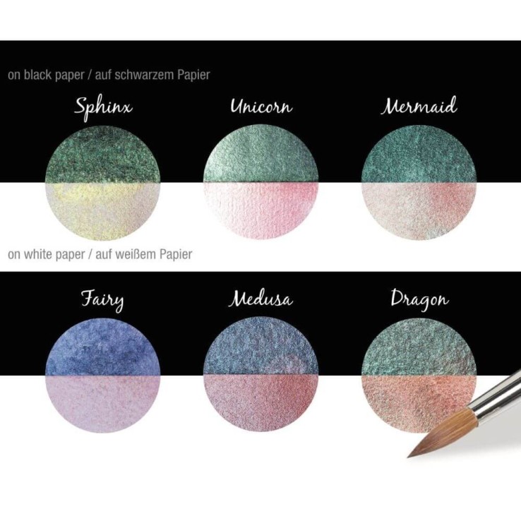 Coliro Pearlcolors - Magiske væsener (Metalboks) Coliro Pearlcolors - Magiske væsener (Metalboks)