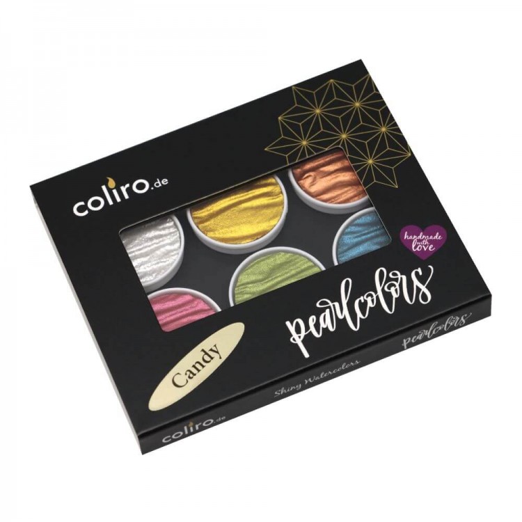 Coliro Pearlcolors - Candy (metall låda)
