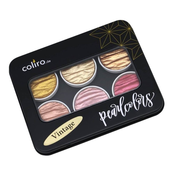 Coliro Pearlcolors - Vintage (metalen doos)