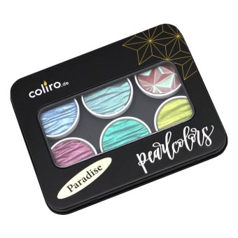 Coliro Pearlcolors - Paradise (scatola di metallo)