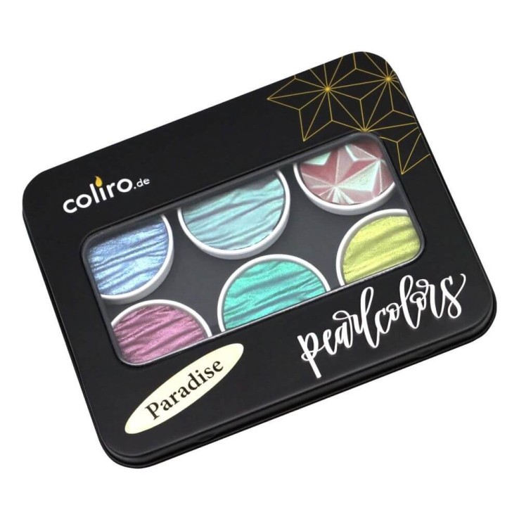 Coliro Pearlcolors - Paradise (metallilaatikko) Coliro Pearlcolors - Paradise (metallilaatikko)