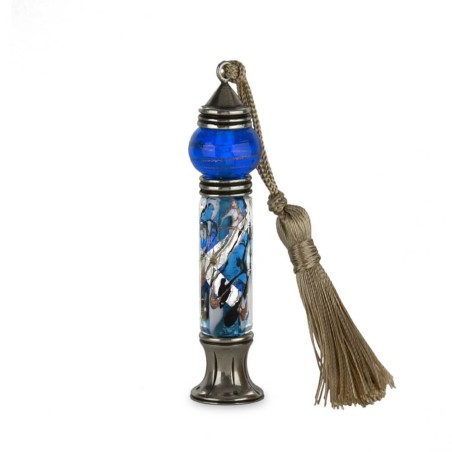 Aquamarine Martini Murano glas voks forsegling af Bortoletti