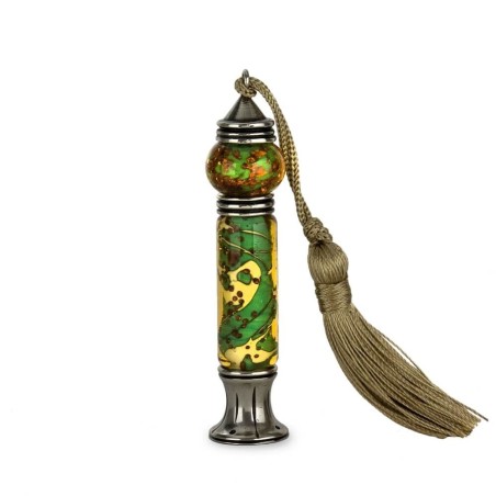 Turkos Teodato Murano Glass Wax Seal Stamp av Bortoletti