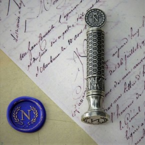 Cachet à sceau de cire - Napoléon
