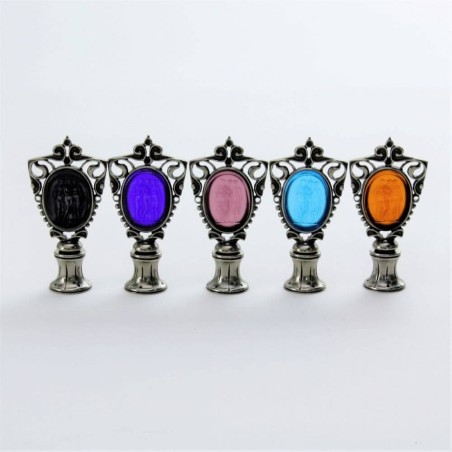 Bortoletti decorative bronze wax seal with Three Graces - five colours