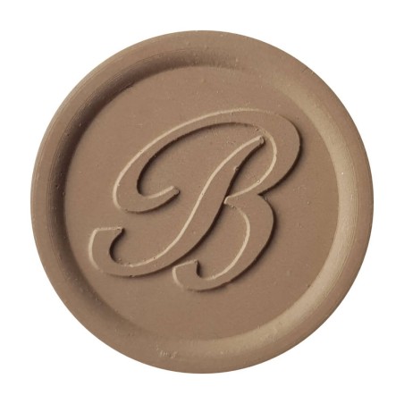 Cappuccino wax seal created with Bortoletti sealing wax