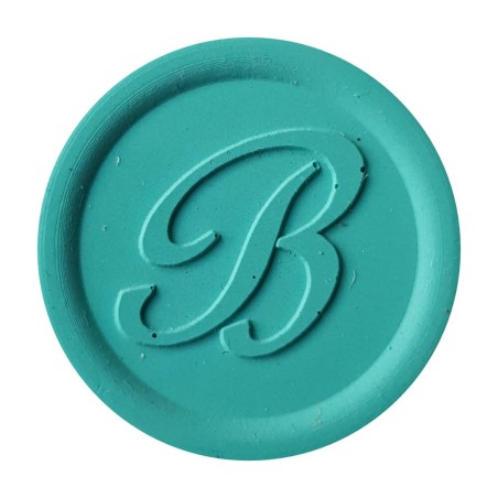Aquamarine Wax Seal gemaakt met Bortoletti afdichtingswas