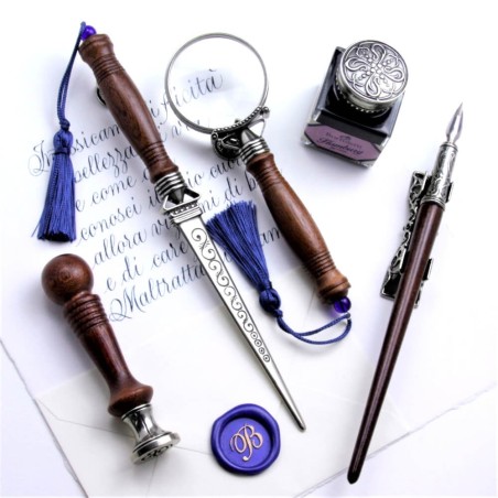 Puiset Bortoletti Vahatiiviste ja kalligrafia kynä valitsema Calligraphy Arts Iso-Britannia