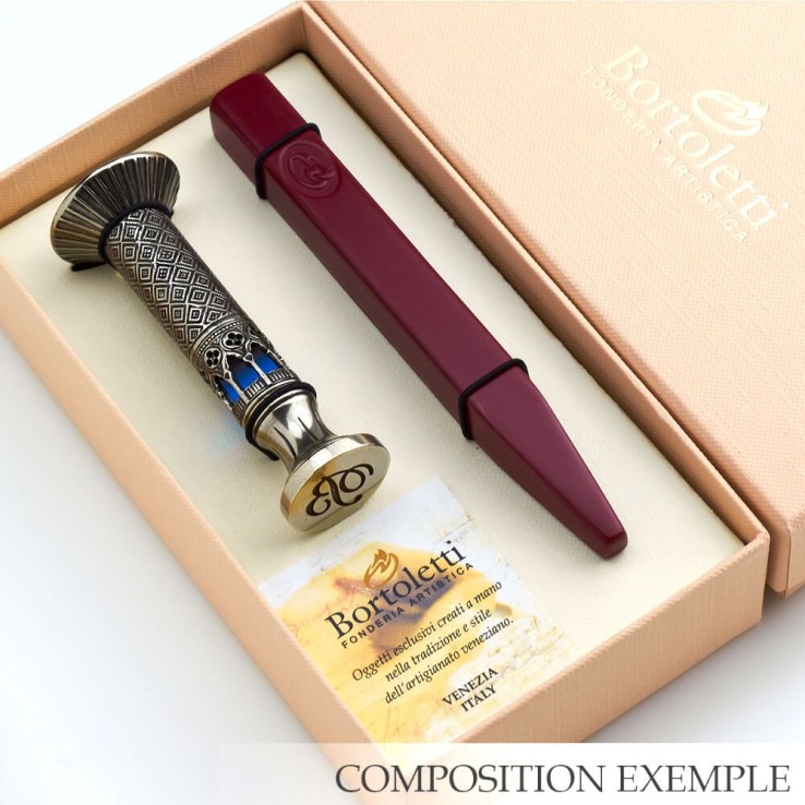 Bortoletti Ducale Wax Seal Handvat geselecteerd door Calligraphy Arts Verenigd Koninkrijk