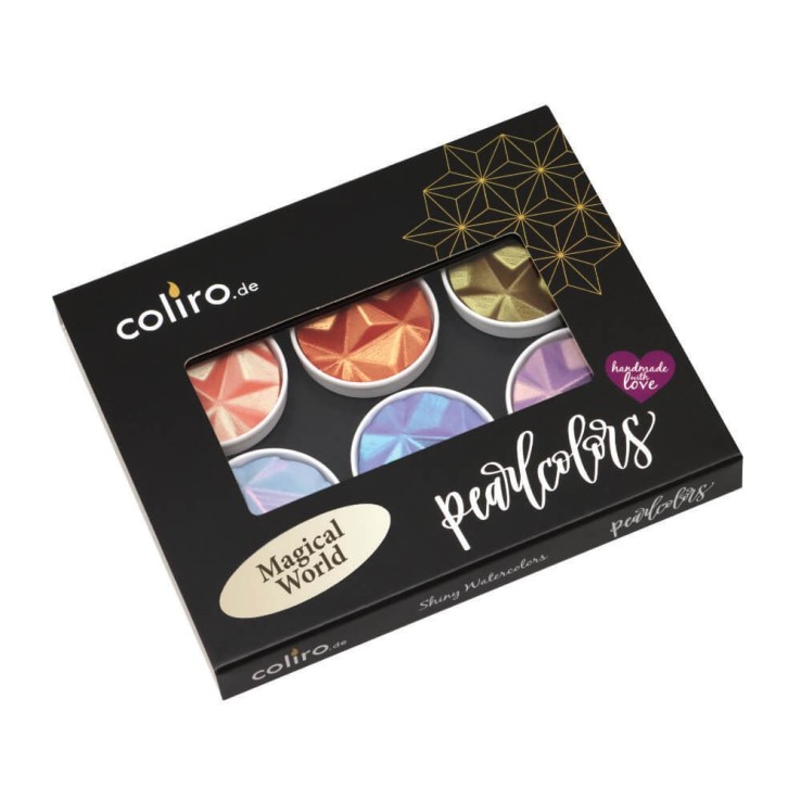 Coliro "Magical World" Pearlcolor set en caja de metal
