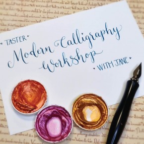 Online-Workshop für moderne Kalligrafie - 27.April 2024 pm