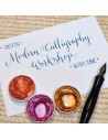 Modern Calligraphy Workshop - Bawdon Lodge Farm 19 October 2024