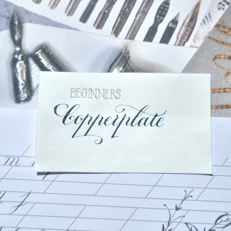 Beginners Copperplate Calligraphy Class Online - 23rd March