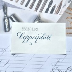 Principianti Copperplate Calligraphy Class - 27 aprile