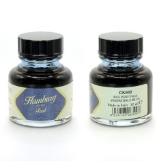 Hamburg Fred - periwinkle blue Italian calligraphy ink