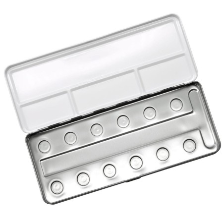 Caja de metal para 12 Coliro perlas