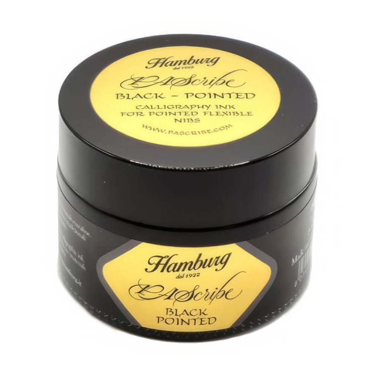 PAScribe Svart spetsig bläck 45ml | Kalligrafi bläck