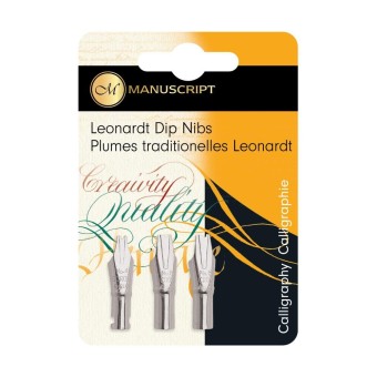 Manuscript Schaduw Nibs Set van 3 voor decoratieve kalligrafie