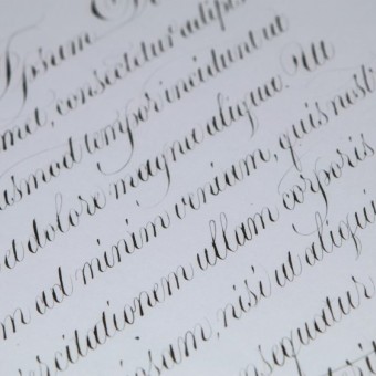 PAScribe Sort spids blæk 45 ml | Kalligrafi blæk 2