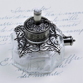 Bortoletti Sierlijke afdichting wasverwarmer achthoekige alcoholbrander