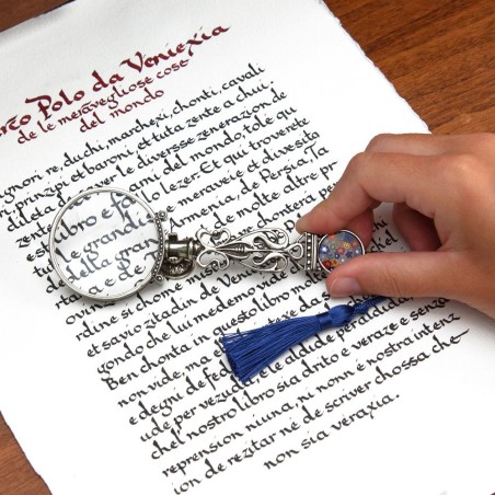 Bortoletti Canal Desk-vergrootglas met sierboog