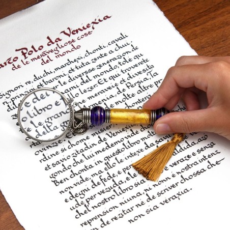 Bortoletti Casanova vergrootglas geselecteerd door Calligraphy Arts Verenigd Koninkrijk