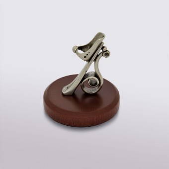 Porte-stylo Faliero en plumes par Bortoletti En bois et en bronze