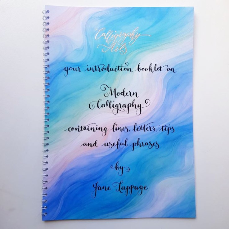 Calligraphy Arts Modern kalligrafi häfte